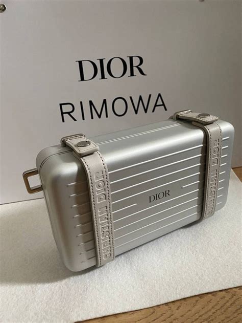 dior x rimowa price|dior x rimowa clutch.